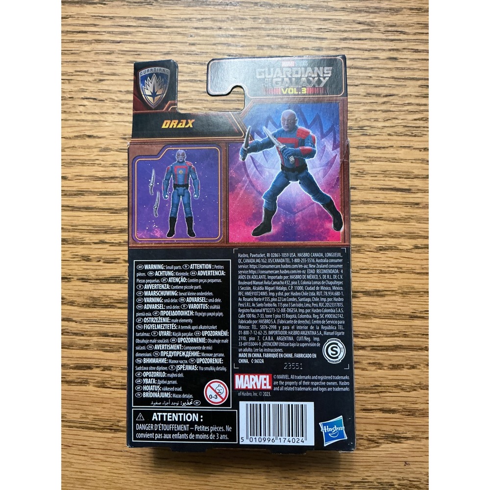 Marvel Guardians of the Galaxy Vol 3 Drax Epic Hero Series 4 Inch Action Figure - Picture 2 of 6